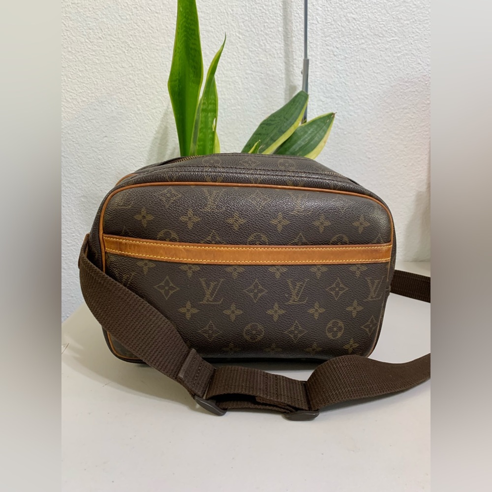 💕👜LOUIS VUITTON Reporter PM Crossbody Shoulder Bag Monogram Leather - Picture 3 of 16